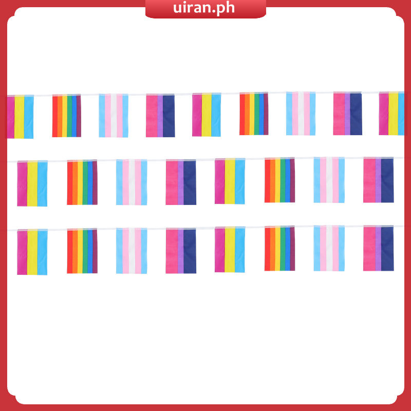 LGBT String Flag Decoration Gay Pride String Flag LGBT Rainbow String ...