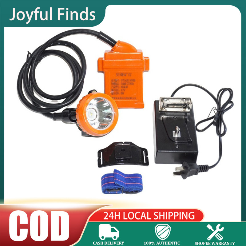 (COD) KL5LM Miners Lamp Wisdom Flashlight Rechargeable Lithium Battery ...