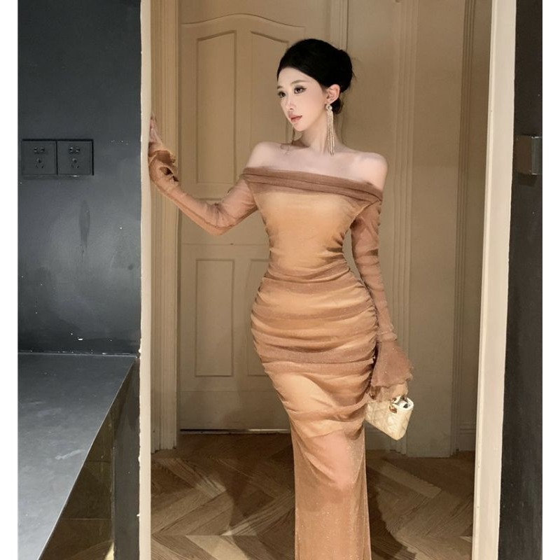 sachin and babi light blue dress Shades of mocha mousse formal dress 2025 new year dress color of the year  rush dress rush gown, Women's Fashion, Dresses & Sets, Evening dresses &  gowns on Carousell main image 0