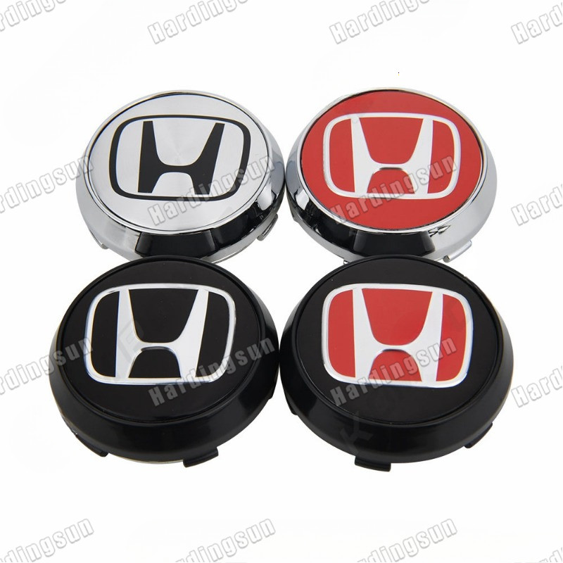 4PCS Car Styling OD 68MM / ID 64MM Sport Rim Cap HONDA MUGEN SPOON ...