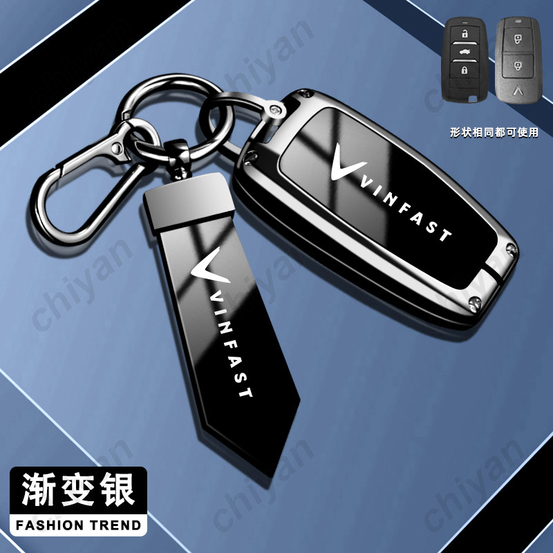 Zinc Alloy Glossy Mirror Gradient Smart Remote Key Case Cover For ...