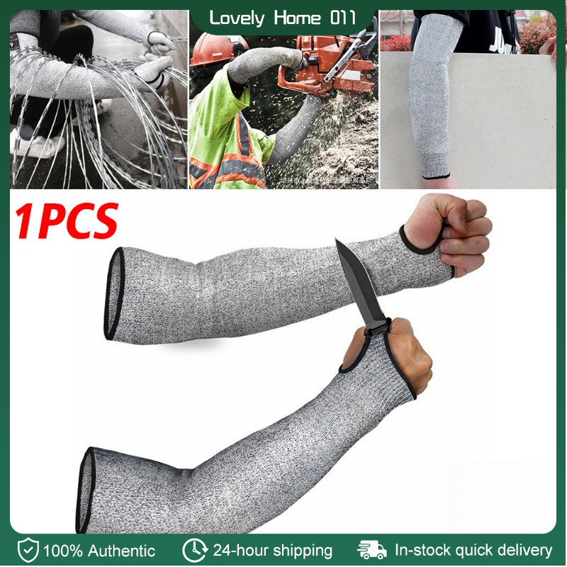 Level 5 HPPE Cut Arm Sleeve Resistant Anti-Puncture Work Protector ...
