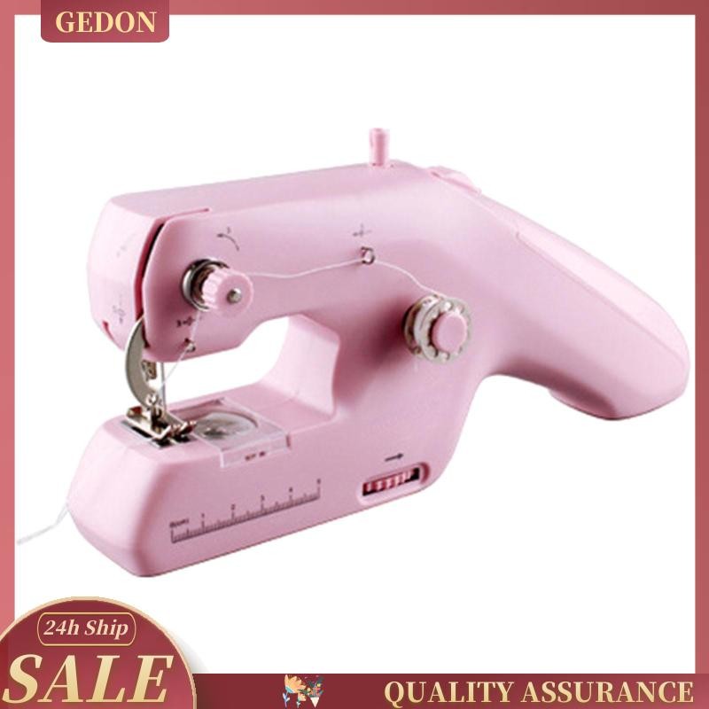 [Gedon] Portable Handheld Sewing Machine Embroidery Mini Sew Cordless ...