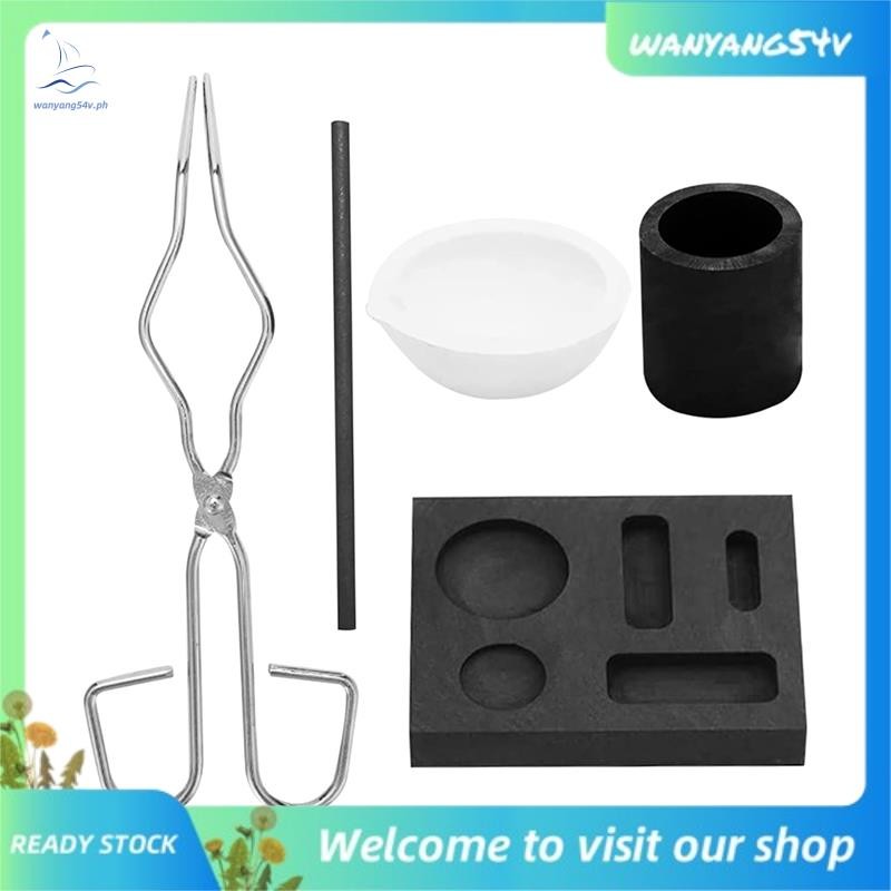 [wanyang54v] Crucible Kit Graphite DIY Smelting Tools Heat ...