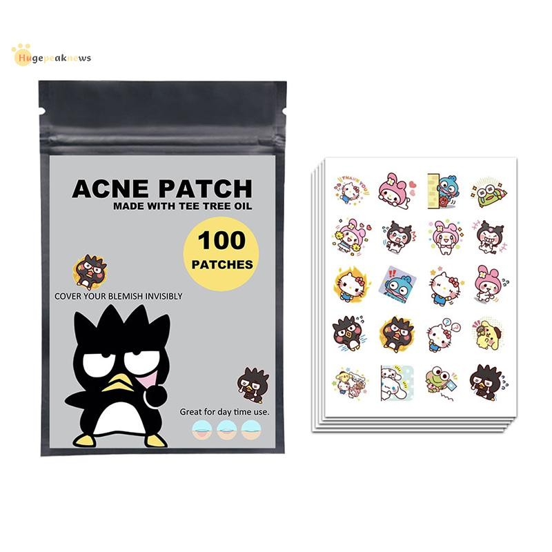 hugepeaknews 100pcs Sanrio Face Skin Care Acne Pimple Patch Invisible ...