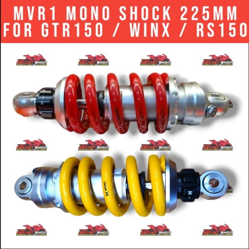 Mvr1 Monoshock for Rs150 / Gtr150 / Winner X without Canister 225mm ...