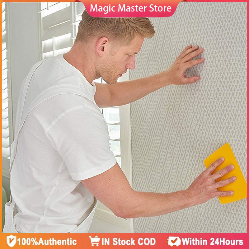 Thickened large wallpaper scraper wall cloth putty scraper plastic ...