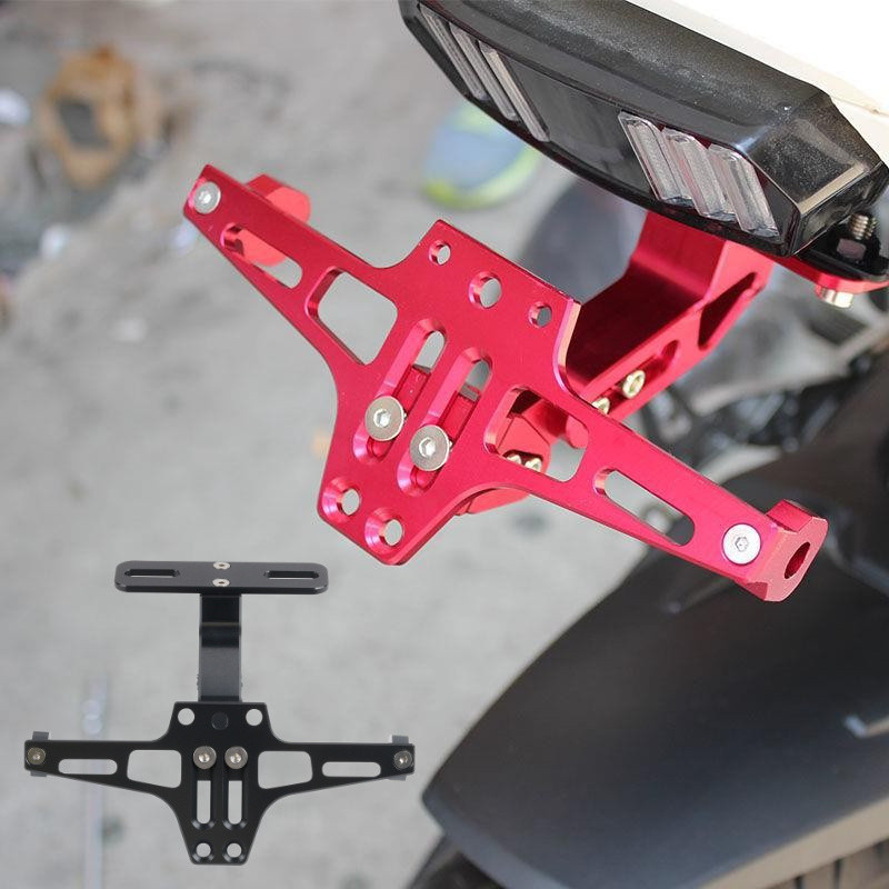 Motorcycle Rear License Plate Mount Holder With Turn Signal Light For Honda For Kawasaki Z750 Z800 For Yamaha Mt07 Mt09 Mt10 R1 3 P 1589205