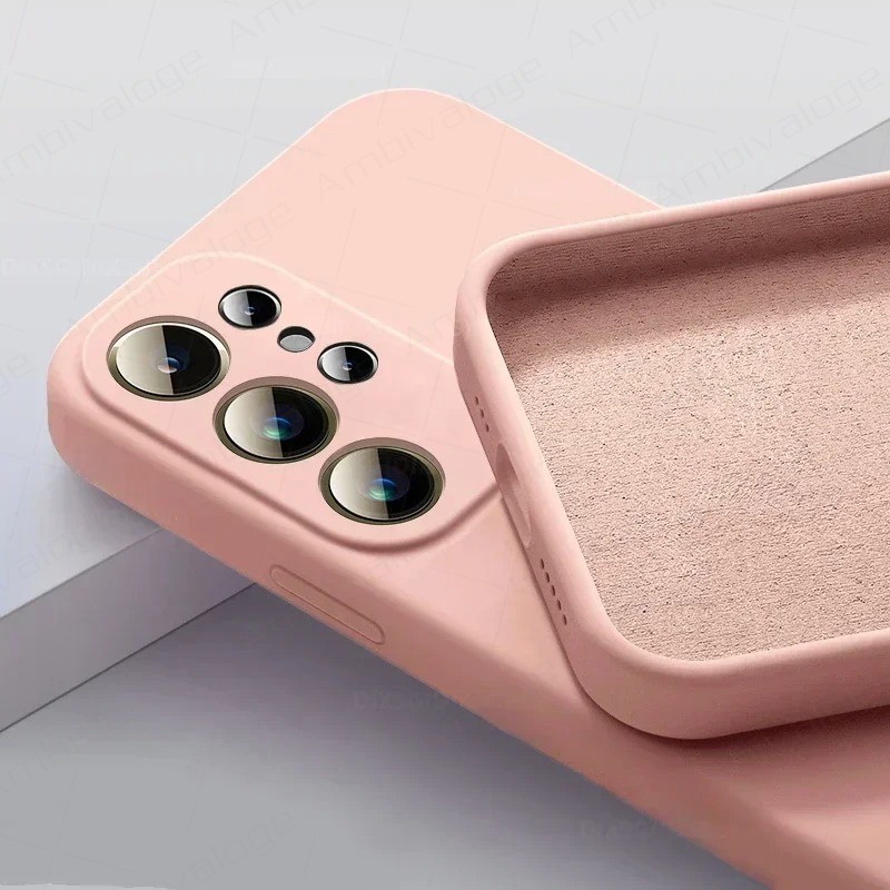 Liquid Silicone Phone Case for Samsung Galaxy Note 10 20 Ultra