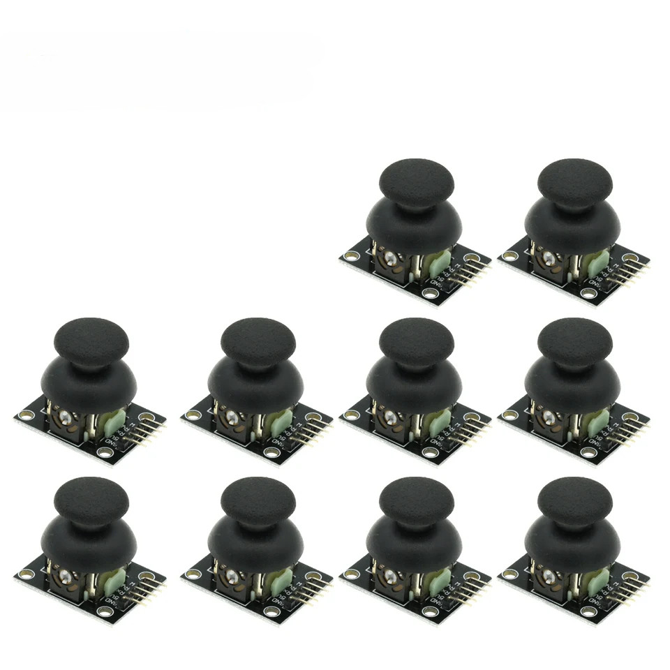 1/5 pcs For Arduino Dual-axis XY Joystick Module Higher Quality PS2 ...