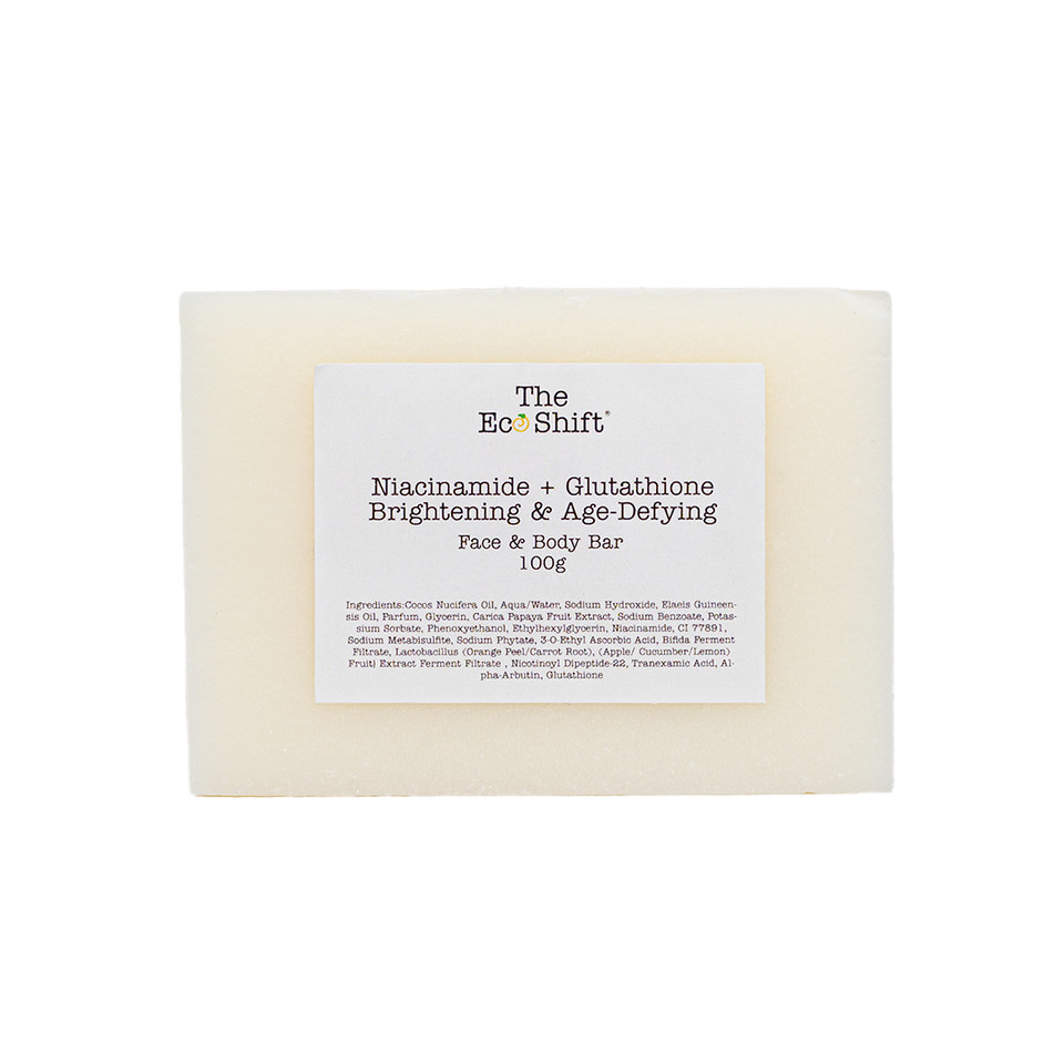 n glutathione Niacinamide + Glutathione Brightening & Age-Defying Soap 100g