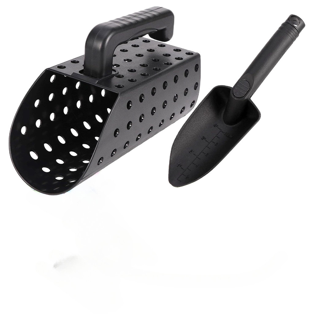 New Professional Metal Detector Sand Scoop and Shovel Set Treasure ...