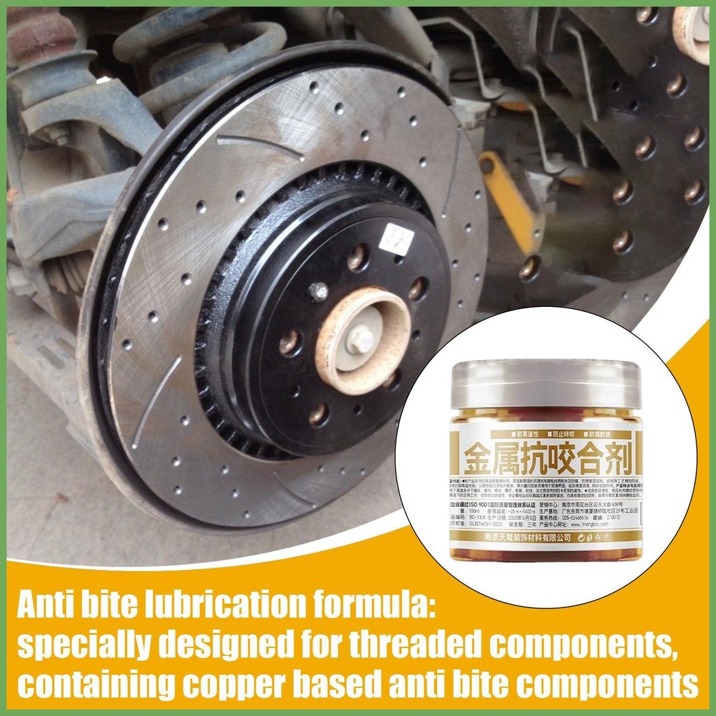 Anti Seize Compound Anti Seize Thread Grease 100ml Long-Lasting Copper ...
