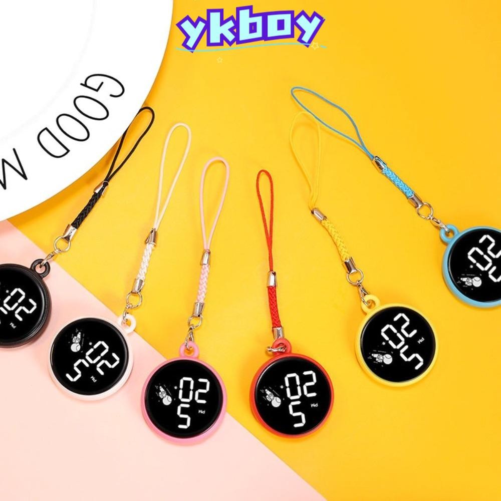 YKBOY Students Clock, Multifunctional LED Digital Keychains Clock ...
