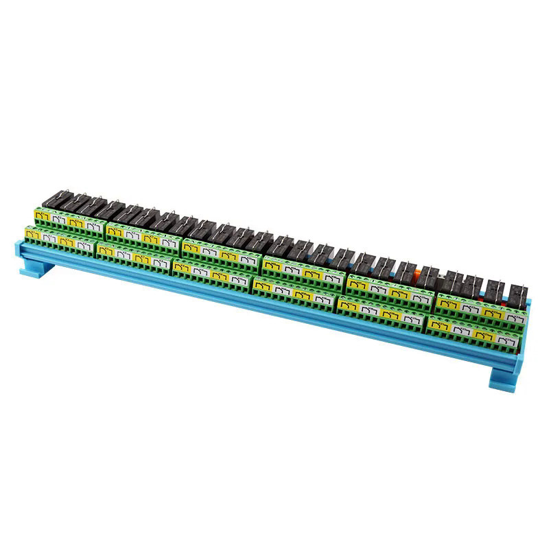 24 Channel 1NO 1NC 5 Pin Relay Module 16A DC 24V JQX-115F Compatible ...