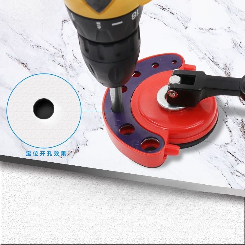 Ceramic Tile Punching Sucker Adjustable Size Positioning Tool Small ...