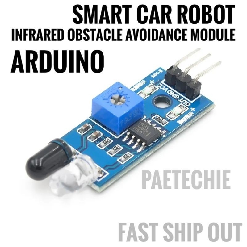 IR Infrared Obstacle Avoidance Sensor Module for Arduino Smart Car ...