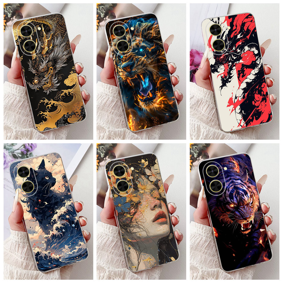 For Xiaomi Redmi A5 2025 New Cool Dragon Phone Casing RedmiA5 4G Soft  Silicone TPU Case