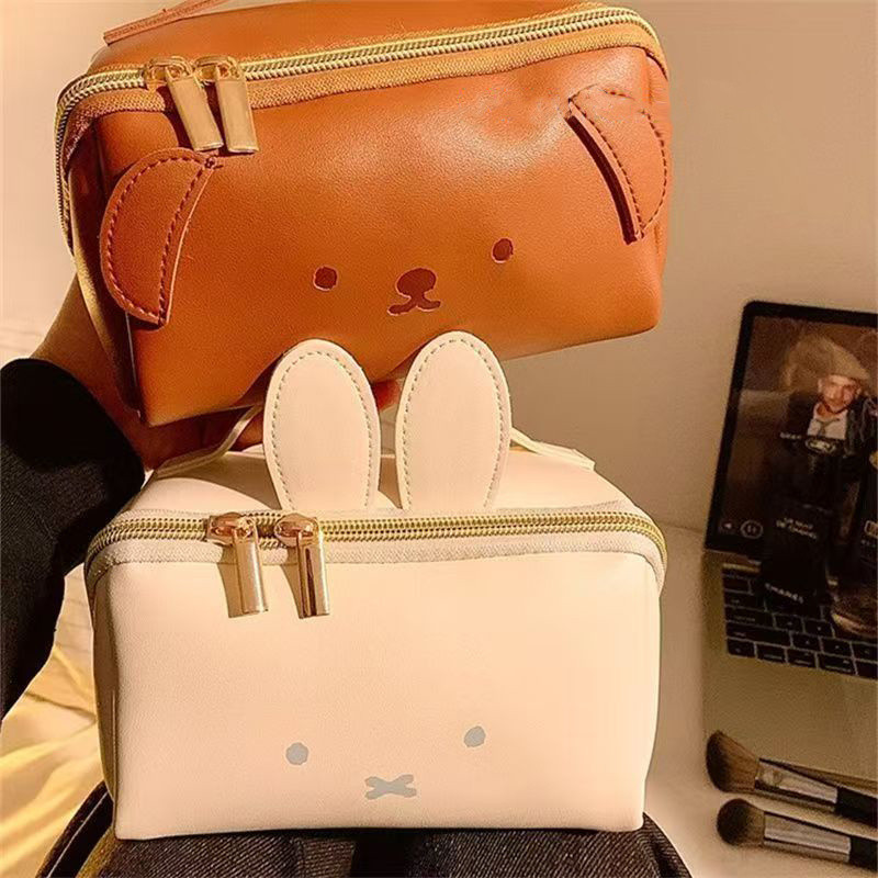 Miffy Portable Cosmetic Bag Large Capacity Outing Travel Toiletry