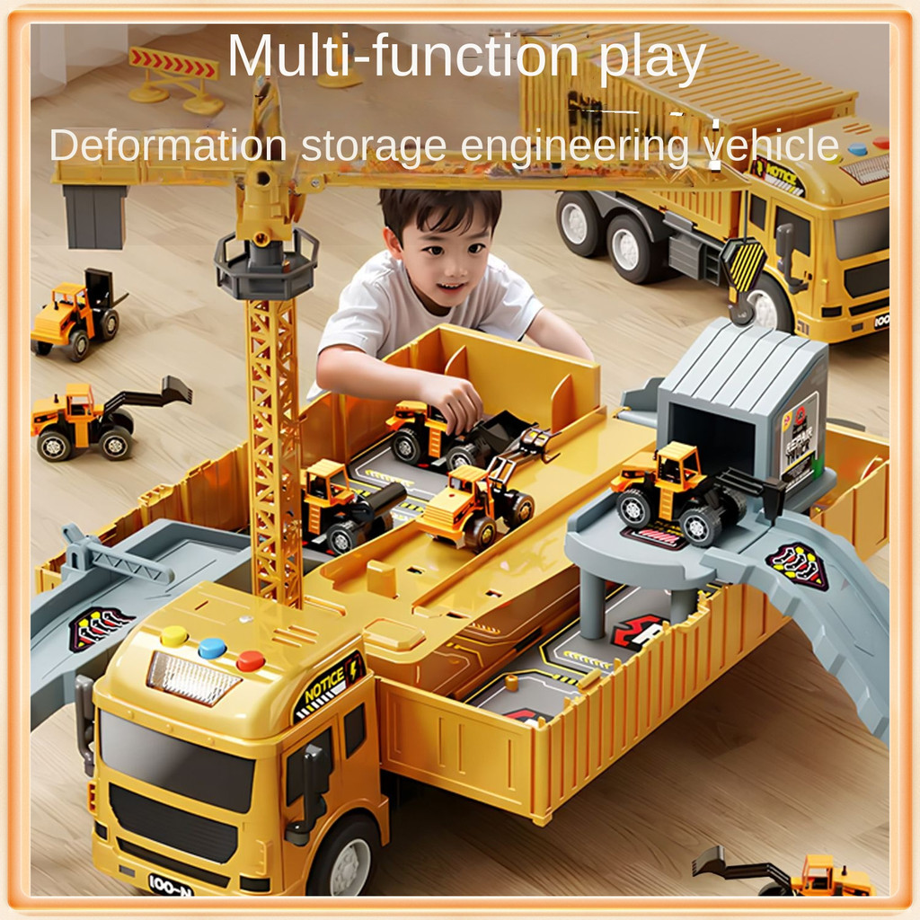 Children's Container Truck - Large Truck - Container - Crane - Boy ...