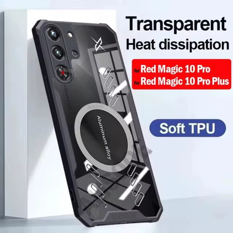 Clear Casing For Red Magic 10 Pro Plus Case Heat Dissipation Protection ...