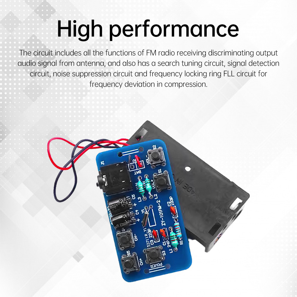 Pcbfun 76~108Mhz Fm Radio Kit Rda5807 Radio Module Electronic ...