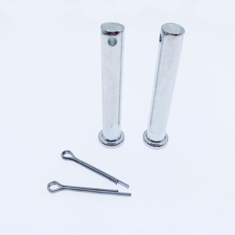 NEW A Pair M10 Pins Flat Head Round Clevis Fastener for Linear Actuator ...