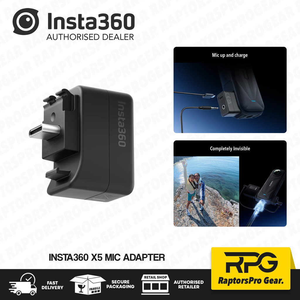Parabrezza Per Microfono Insta360 X5 – Leggero, Anti-vento E Invisibile Nelle Riprese A 360°