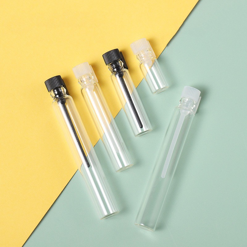 10pcs 2/3 Ml Refillable Perfume Bottle Small Sample Vials - Portable ...