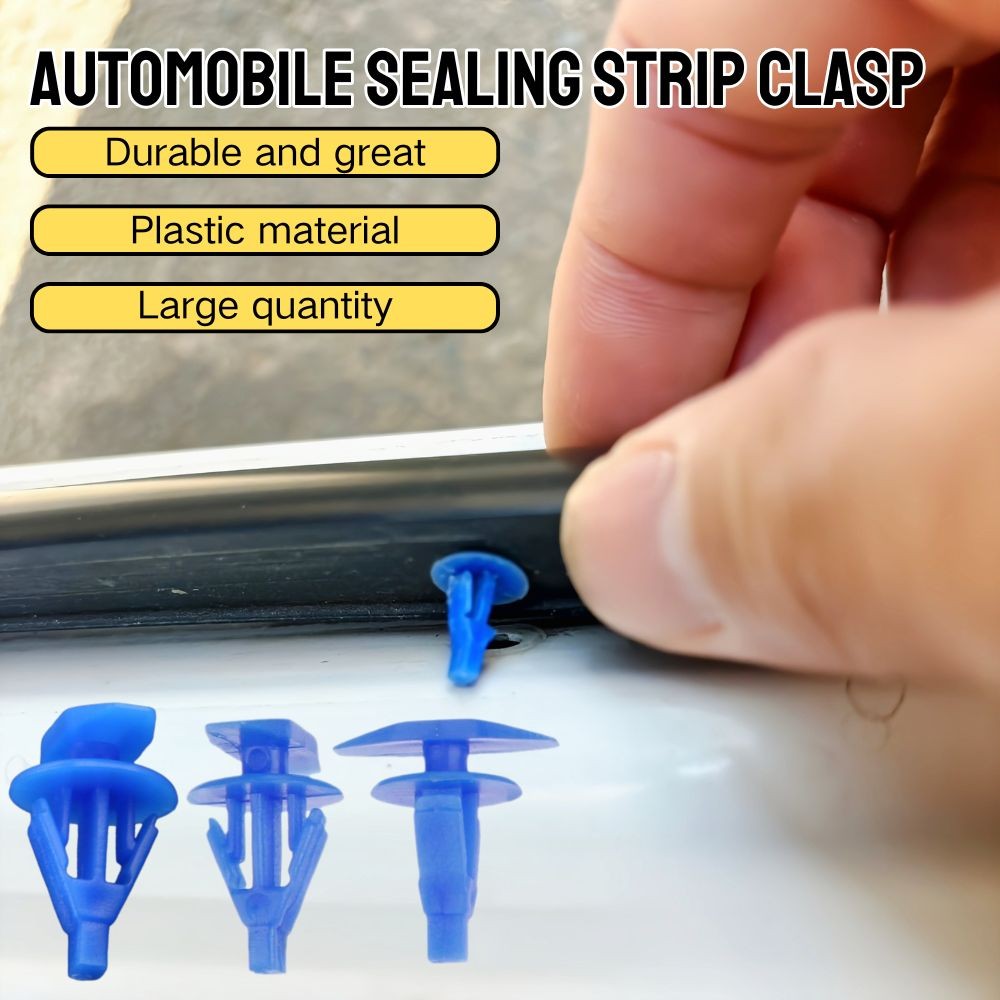 COD Auto Fixed buckle Fasteners Car Door And Window Sealing Strip ...