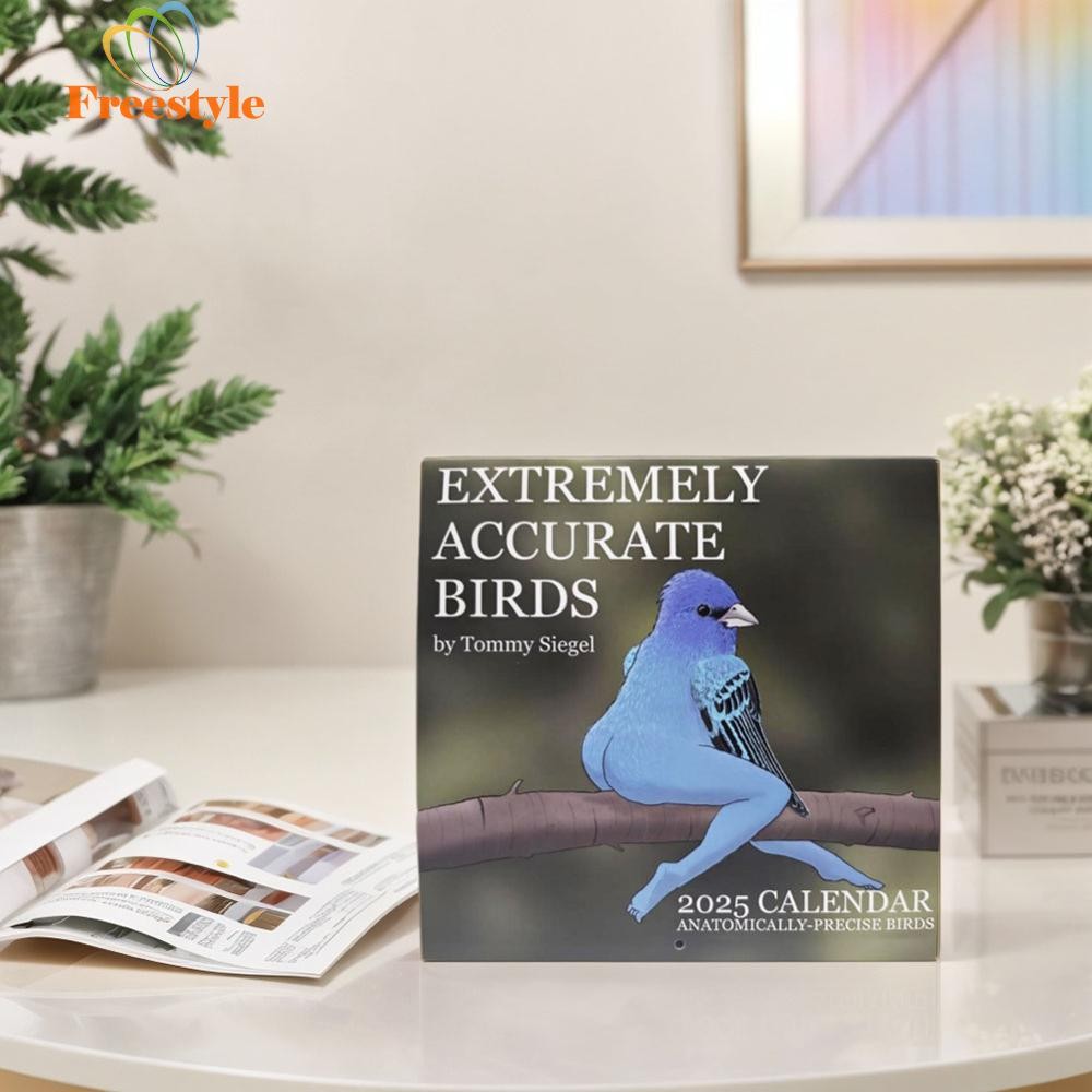 2025 Extremely Accurate Birds Calendar Funny Hanging Calendar for ...