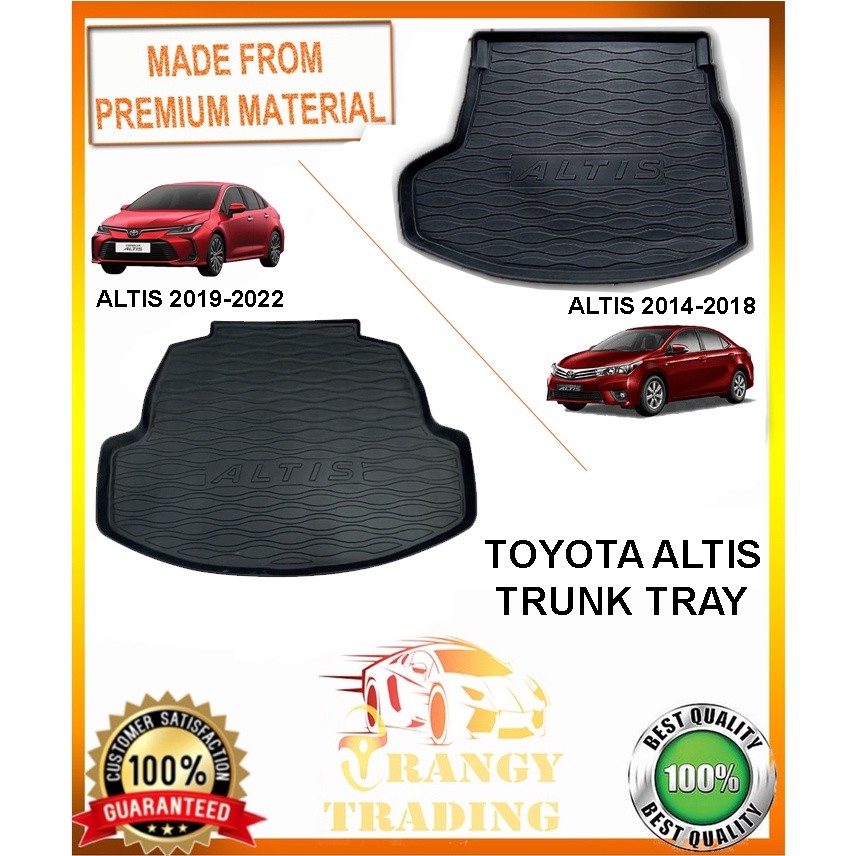 Toyota Altis 2017 to 2025 OEM Rear Cargo Trunk Tray PREMIUM MATERIAL ...