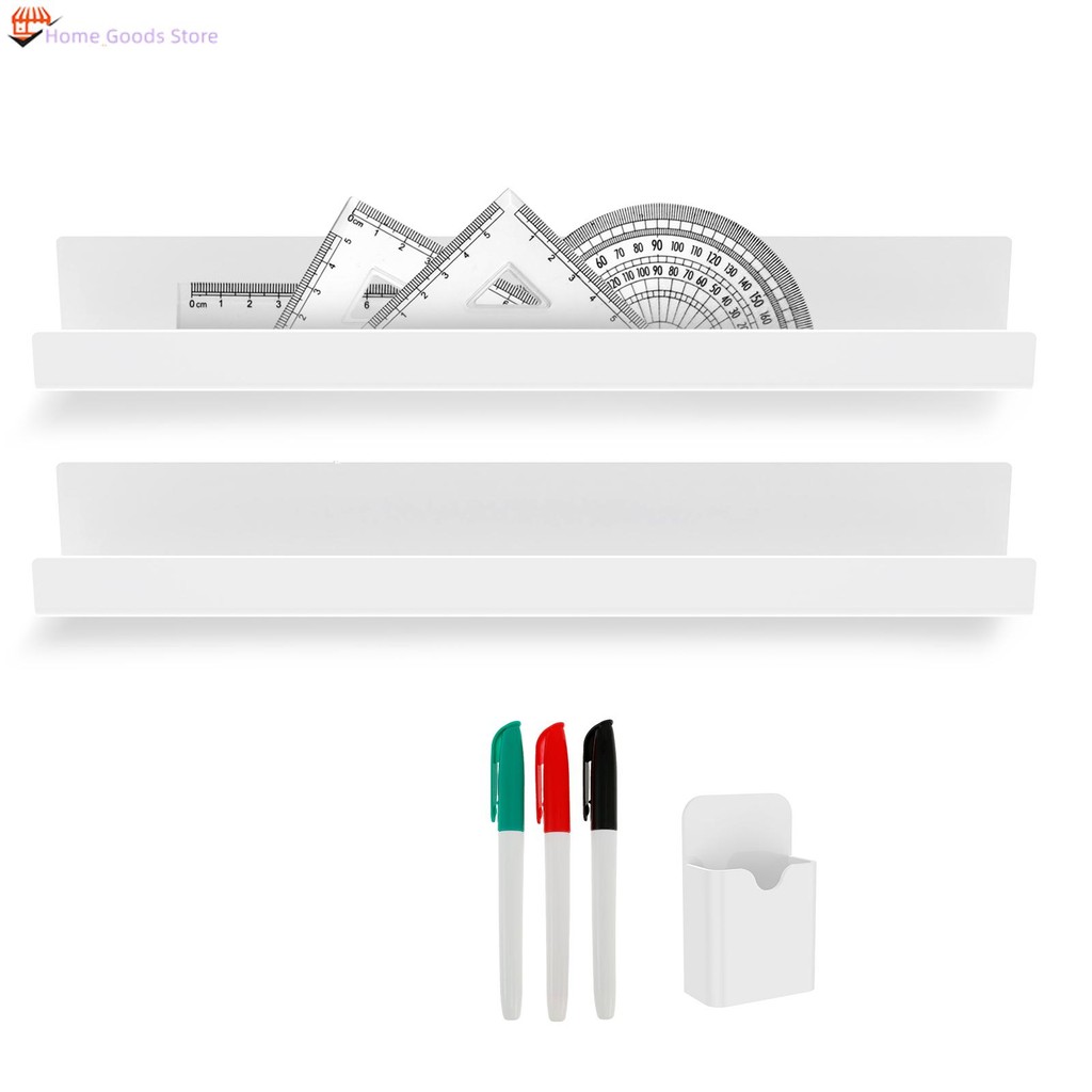 Magnetic Book Holder Magnetic Book Display Shelf With Pen Holder and ...