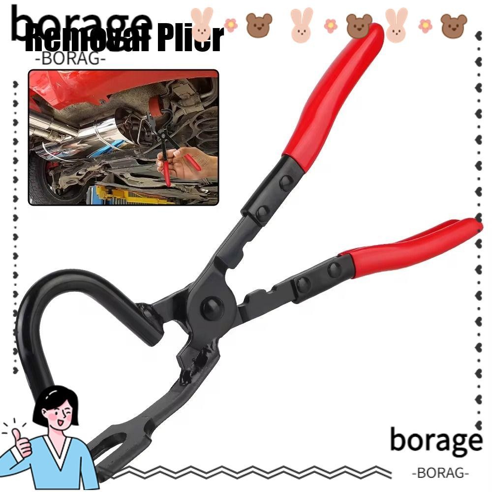 Car Exhaust Rubber Pad Pliers Exhaust Hanger Removal Puller Heavy Duty Exhaust Pipe Rubber Gasket Removal Plier Tool I4114594165