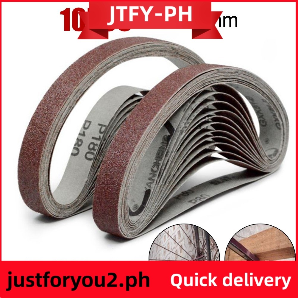 10PCS 330 * 10mm 40-1000Grit Schleifbänder Schleifschleifpolierwerkzeuge, 100