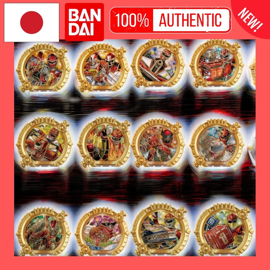 Bandai Sentai Ring Set: Celebrate Heroic Teams with GoGoFive, Abaren ...