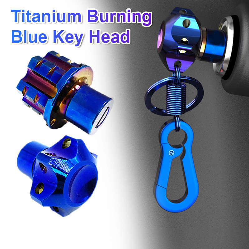 MOTEX Universal Motorcycle CNC Modified Key Cover CNC Key Bit Hexagon ...