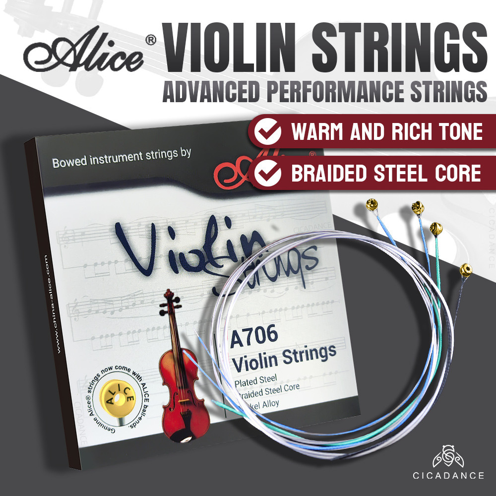 1/4 Cello String Set Nickel Chromium Wound With Steel Core By Sotendo