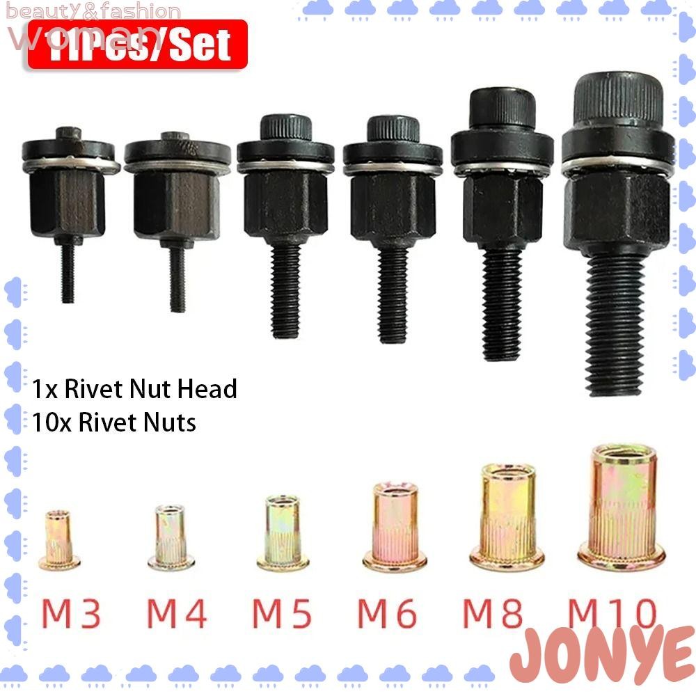 Premium Easy Automatic Rivet Tool Set - Hand Threaded Rivet Nuts Guns - View #3