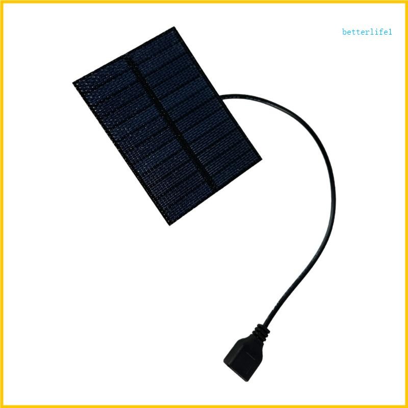 BTM Efficiency 1 5W 5V Solar Panel with USB Cable for Phone Fan ...