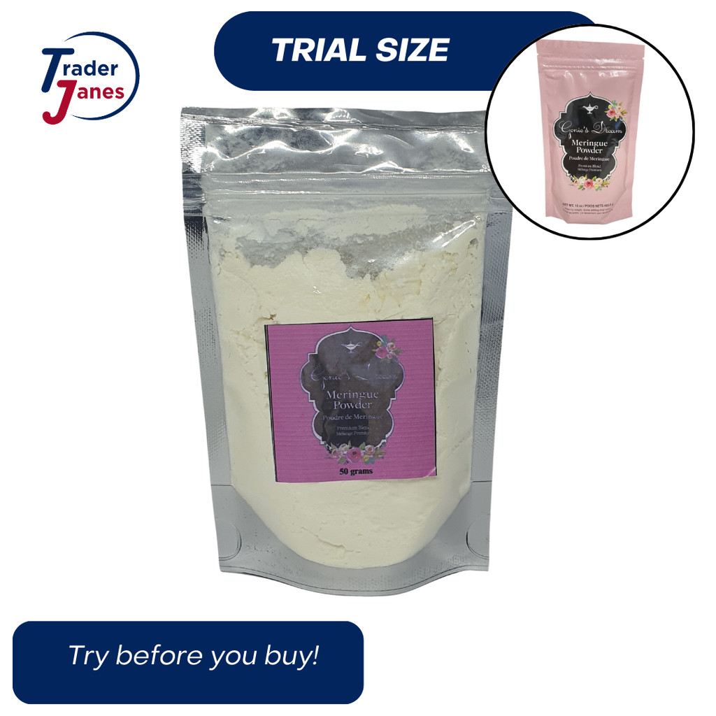 Trial Pack Genie Dream Meringue Powder Premium Blend 50g | Shopee ...