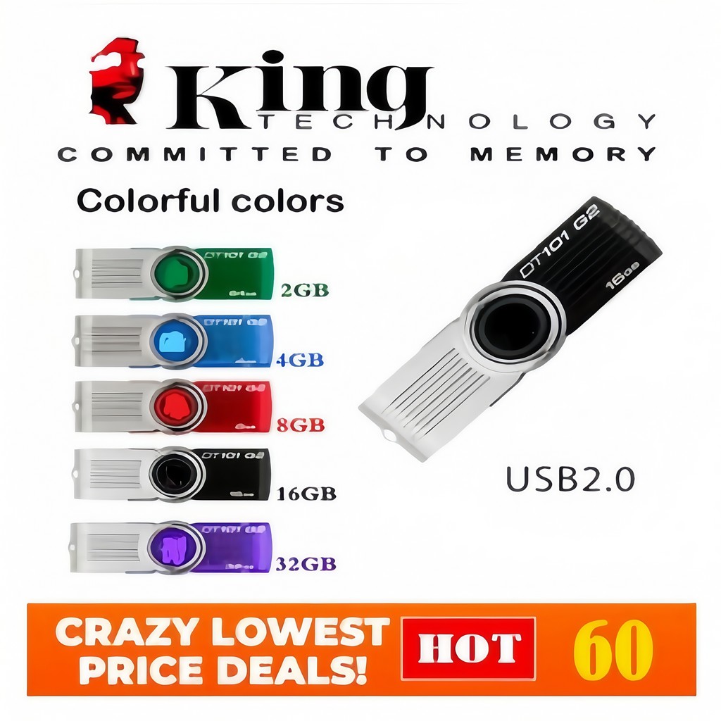 KING S TON Rotatable U disk usb 2GB 4GB 8GB 16GB 32GB 64GB flash driver ...