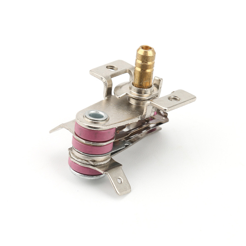 QSJZHY New AC 250V 16A Adjustable Temperature Switch Bimetallic Heating ...