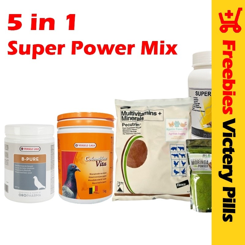 Pigeon 5 in 1 Super power Mix-Pink Mineral/B-pure/Super Saiyan ...