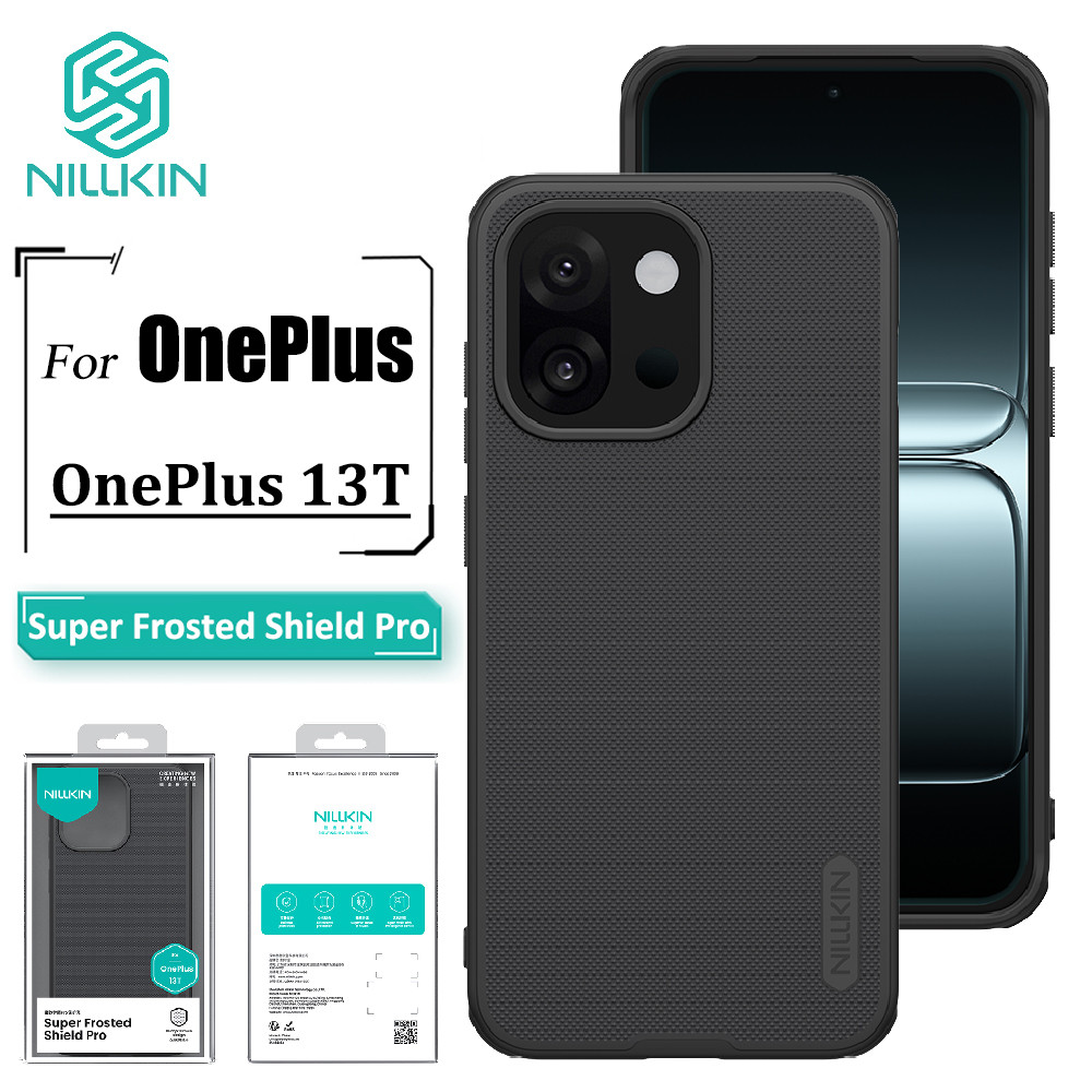 Custodia magnetica NILLKIN con scudo satinato per One Plus