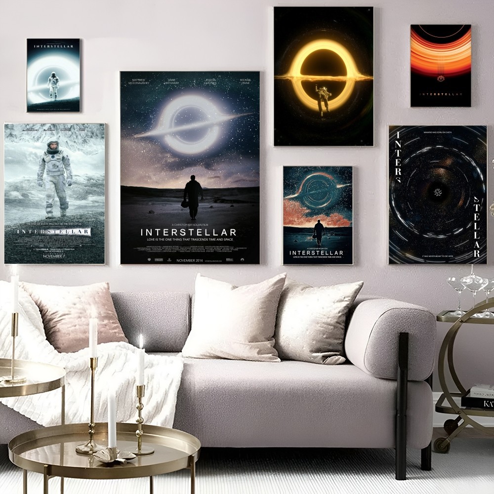 Interstellar Classic Sci-Fi Movie Whitepaper Poster Waterproof Paper ...