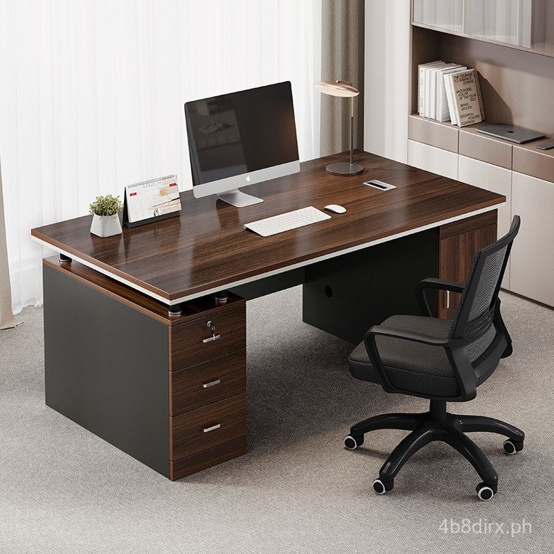 Office Desk Unit Computer Desk Desktop Simple Modern Table and Chair ...