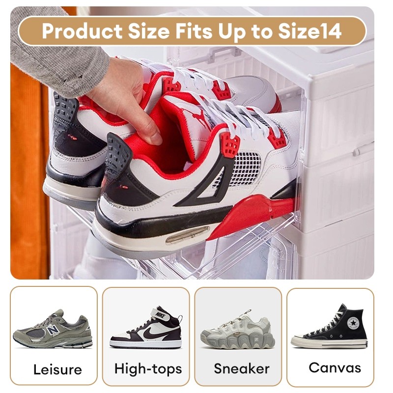 3/6/9 layers Foldable installation-free shoe rack Multi-Layer Stackable ...