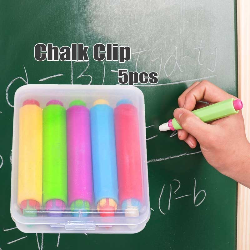 10Pcs Adjustable Chalk Holder Chalk Stick Clip Teacher Chalk Pen Clip ...