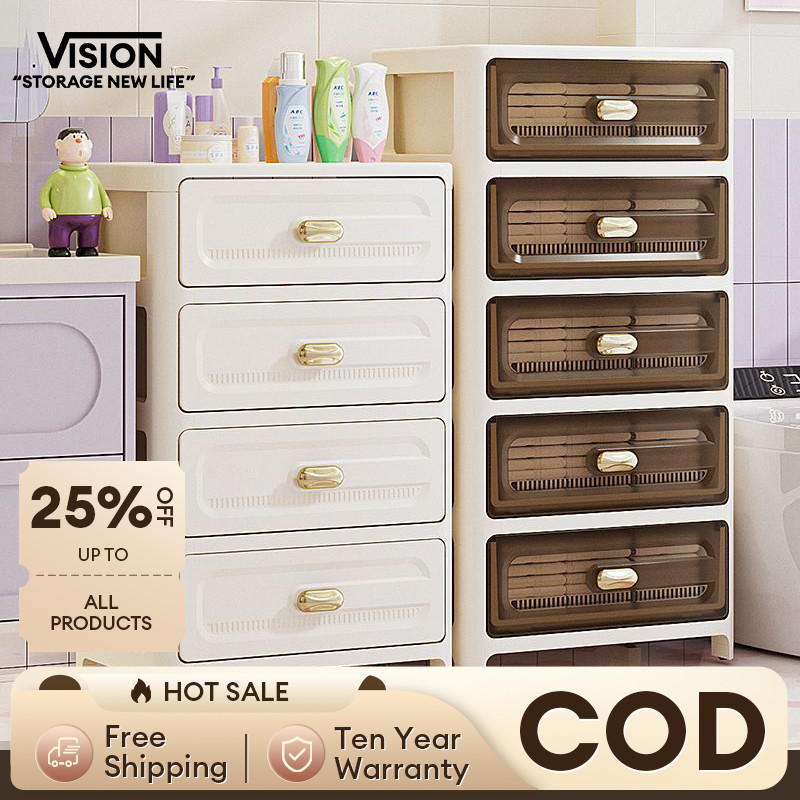 VISION Cabinet Drawer Multifunctional Locker Storage Cabinet Bedroom ...